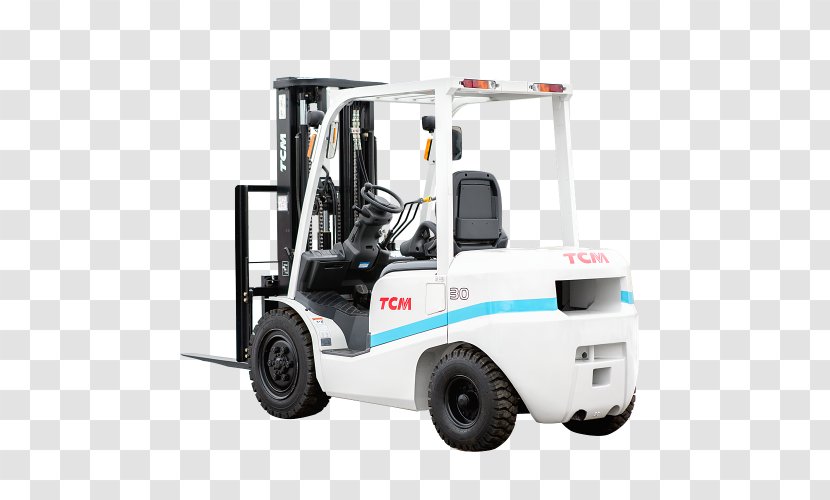 Forklift Погрузчик Wheel Вантажність TCM Corporation - Engine Transparent PNG