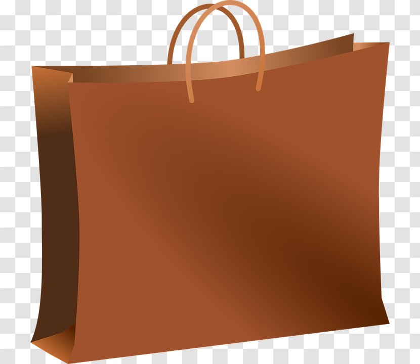 Paper Bag Clip Art - Peach - Brown Fashion Shopping Transparent PNG