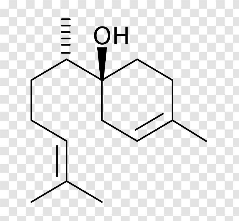 Bisabolol Alcohol Sesquiterpene Racemic Mixture Chemical Compound - Cartoon - Betahexachlorocyclohexane Transparent PNG