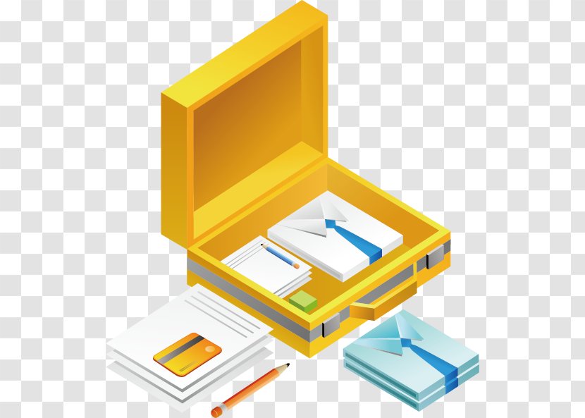 Household Goods Cartoon - Vector Suitcase Transparent PNG
