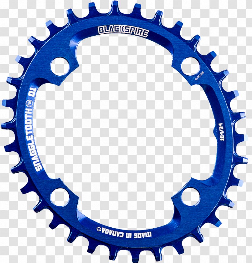 Blackspire Snaggletooth Wide Profile Chainring Bicycle Chainrings Cranks Mountain Bike - Clutch Part - Oval Transparent PNG
