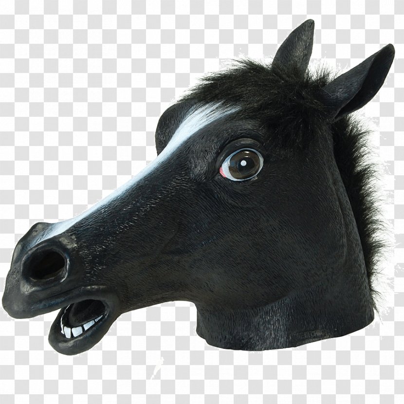 Horse Head Mask Costume Party - Cosplay Transparent PNG