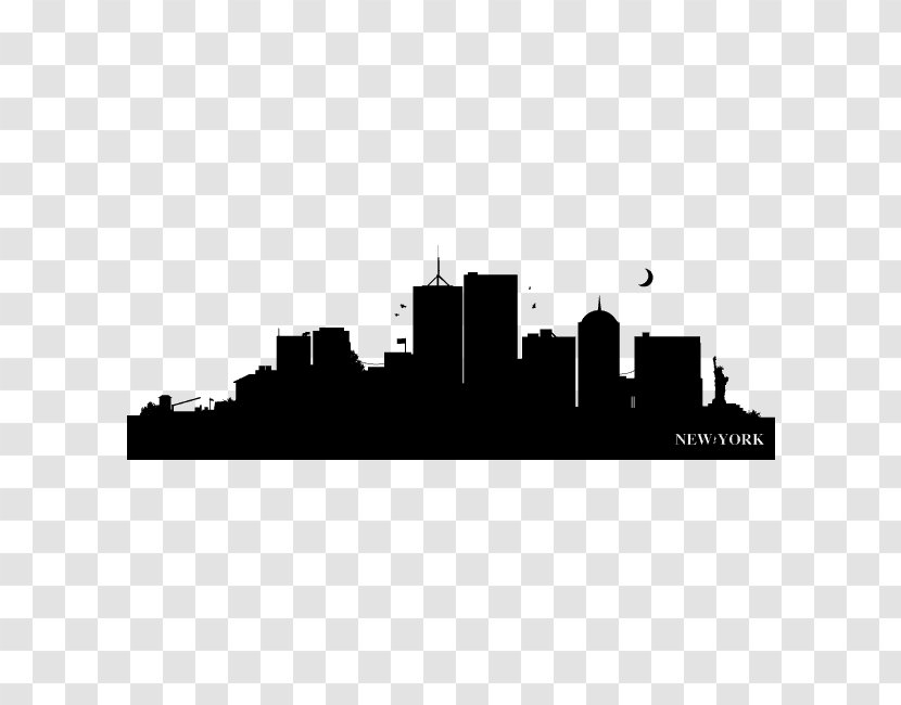 Silhouette Building Skyline Transparent PNG