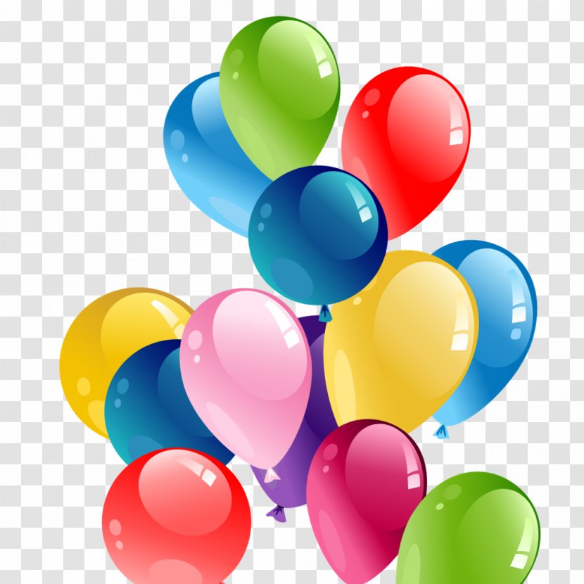 Balloon Birthday Clip Art - Balloons Transparent PNG