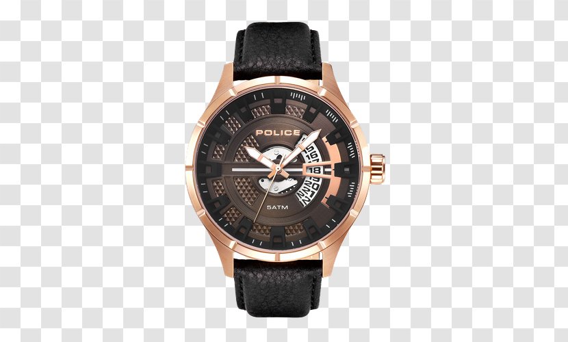 Watch Fossil Group Chronograph Bulova Jewellery - Clothing - Police Men's Quartz Big Dial Transparent PNG