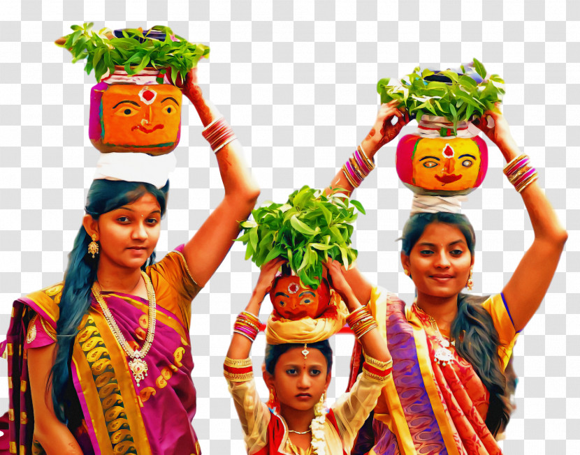 Bonalu Mother Energy Transparent PNG