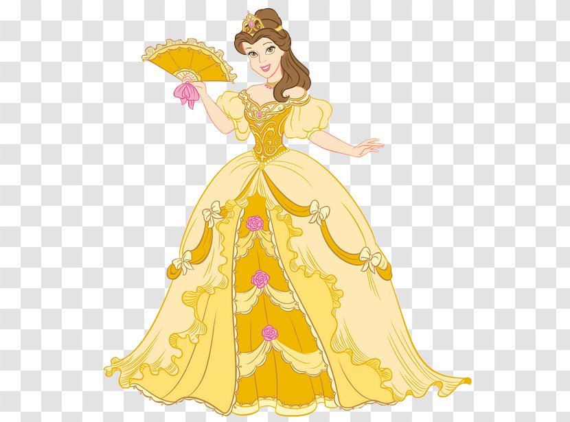 Belle Beast Disney Princess The Walt Company Aurora - Fictional Character - Jasmine Transparent PNG