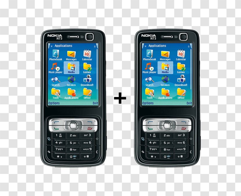 Nokia N73 5233 1600 1100 1110 - Telephone - Smartphone Transparent PNG