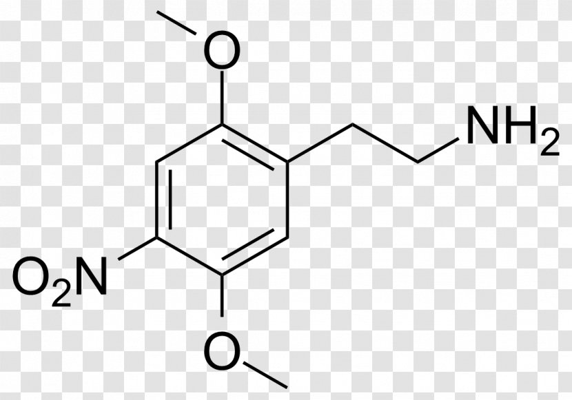 Dopamine Molecule Neurotransmitter Phenethylamine Chemistry - Chemical Substance - Pihkal Transparent PNG