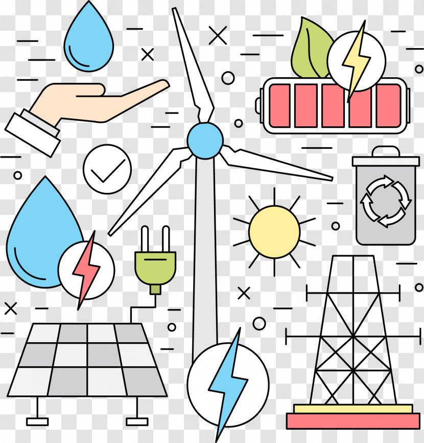 Renewable Energy Solar Power - Panel - Green Transparent PNG