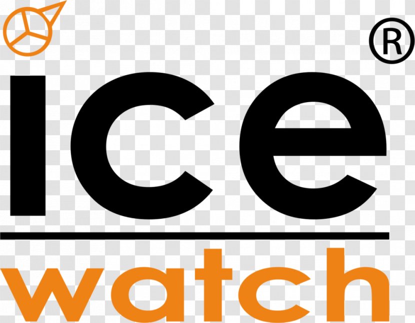 Brand Ice Watch Logo Clock - Yellow Transparent PNG