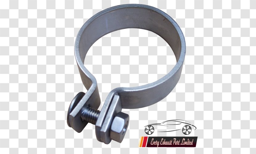 Exhaust System Car Pipe Clamp Stainless Steel - Hardware Accessory Transparent PNG