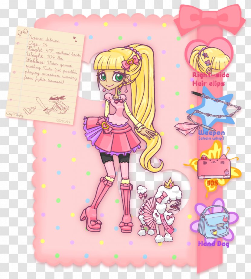 Barbie Cartoon Pink M Character - Fictional Transparent PNG