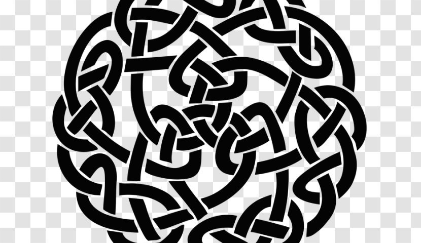 Celtic Knot Celts Art Hounds - Monochrome Photography - Bowline Transparent PNG