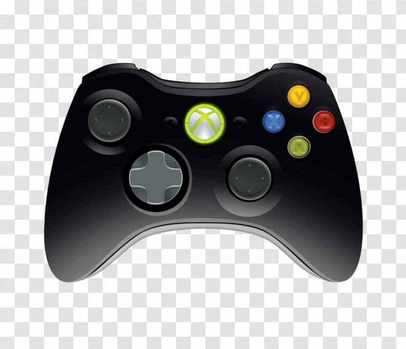 Xbox 360 Controller Black One GameCube - Game Transparent PNG