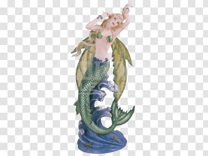 Figurine Fairy Mermaid Legendary Creature Statue - Magic - Fantasy Transparent PNG