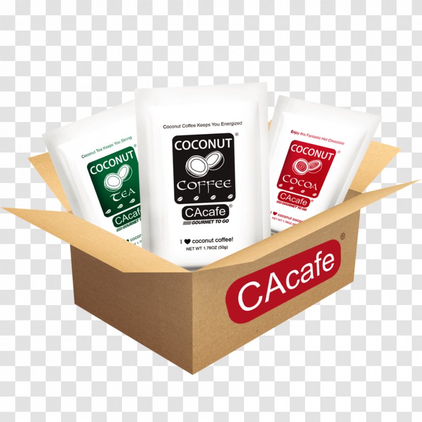 Product Sample Box Carton - Flat Rate - Coffee Transparent PNG