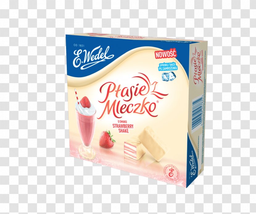 Praline Milkshake Ptasie Mleczko Chocolate - E Wedel - Milk Transparent PNG