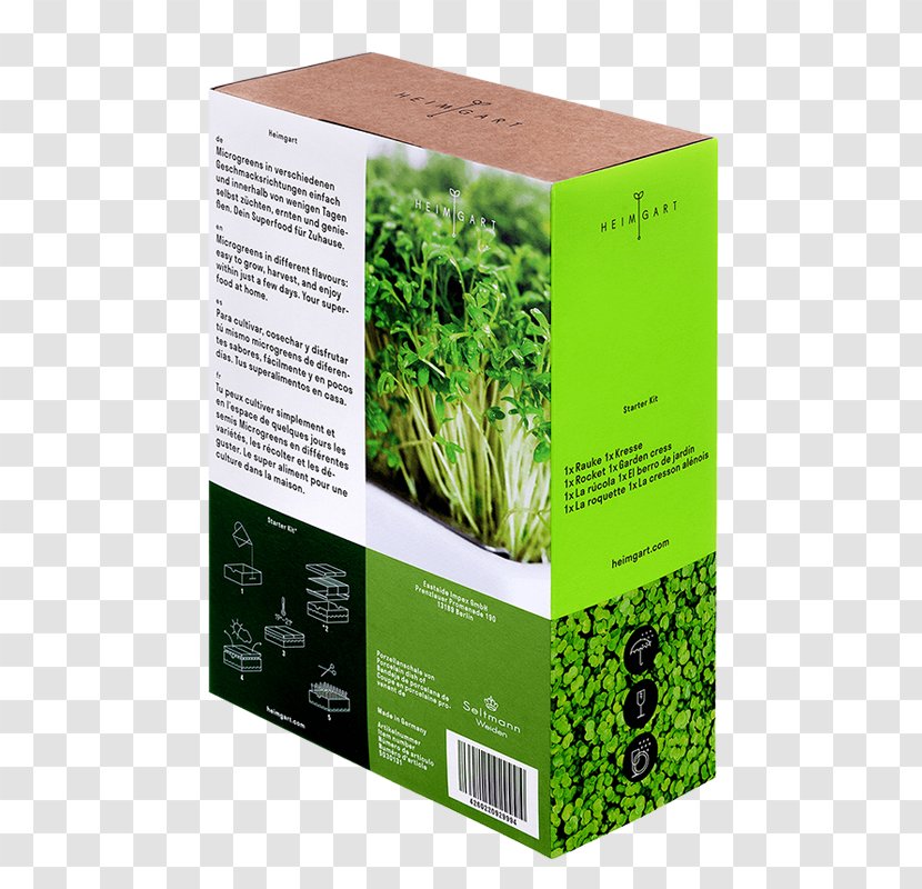 Herb Heimgart - Water - Microgreens SeedMicrogreens Transparent PNG