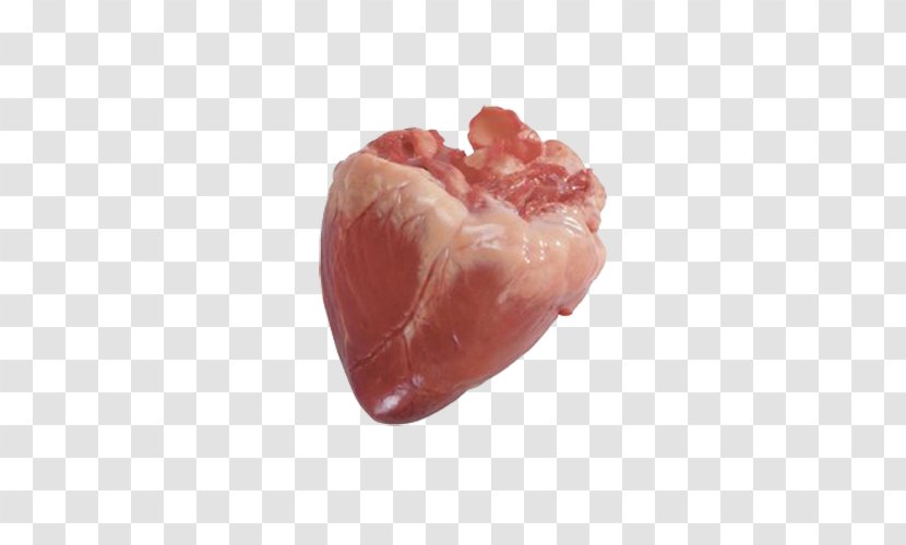Domestic Pig Pork Bacon Food - Heart - Meat Transparent PNG