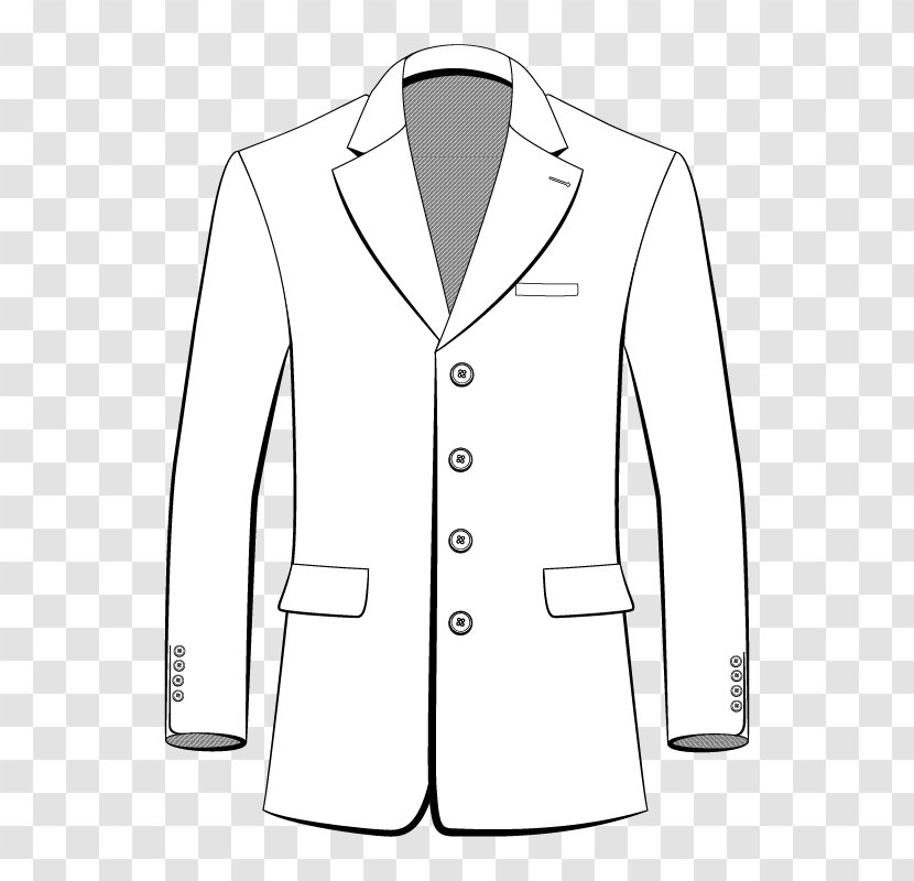 Blazer Collar Suit White Sleeve - Barnes Noble Transparent PNG