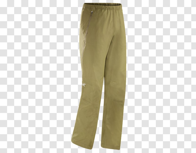 Khaki Waist Pants - Men's Trousers Transparent PNG