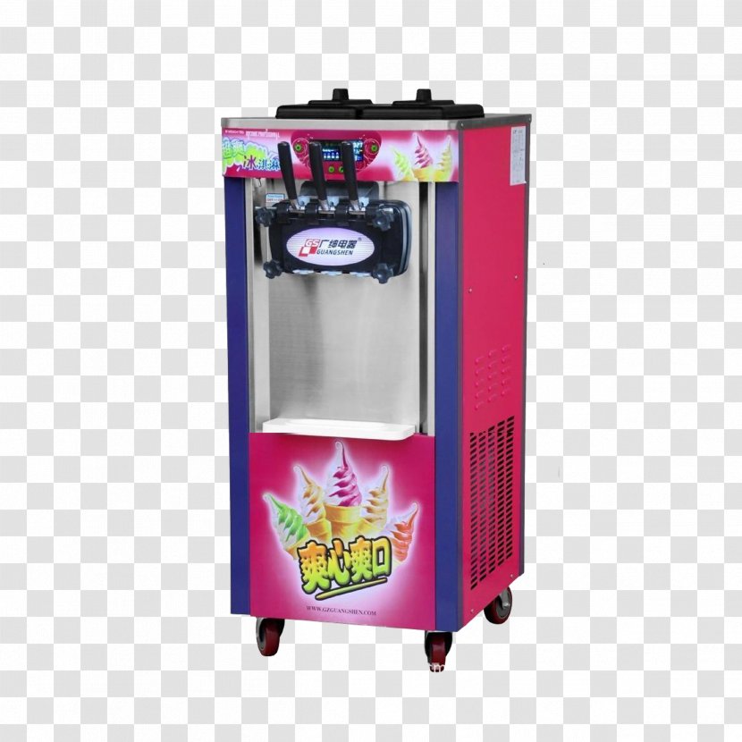 Fried Ice Cream Gelato Meatball - Machine For Summer Stall Transparent PNG