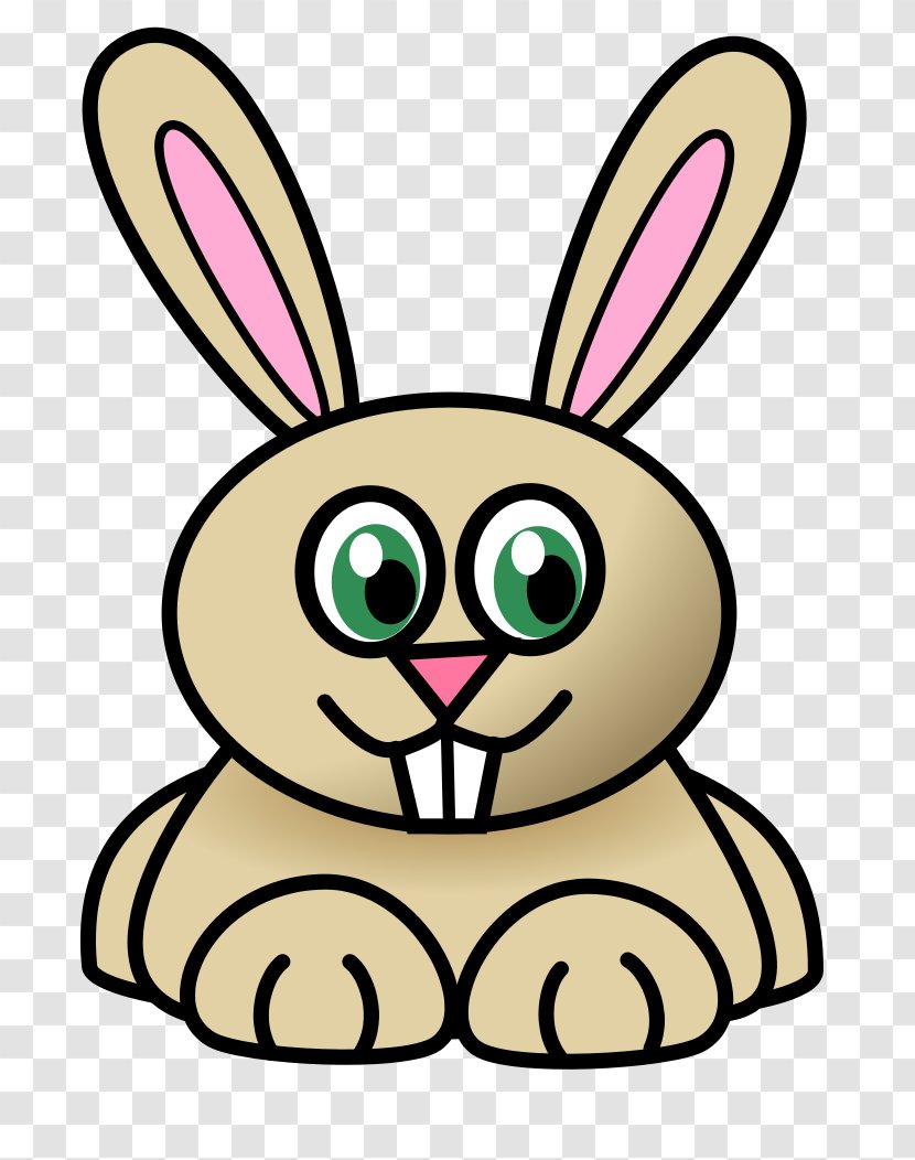 Easter Bunny Domestic Rabbit Clip Art - Coloring Book Transparent PNG