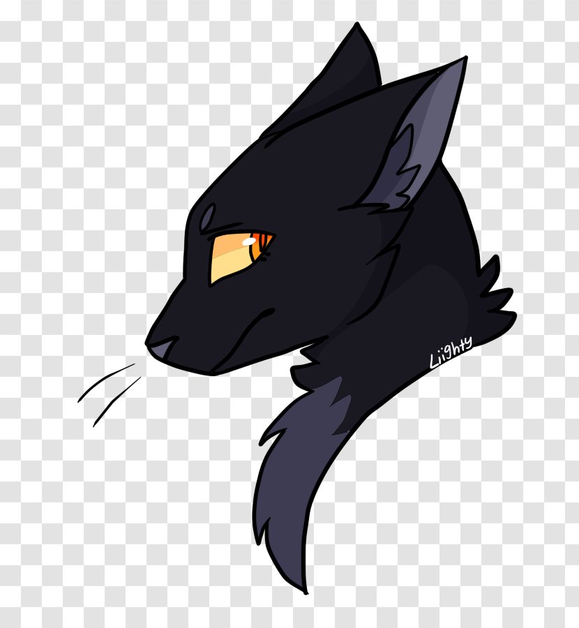 Warriors Nightcloud Cat Crowfeather Breezepelt - Whiskers Transparent PNG