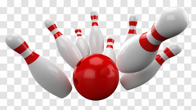 Bowling Pin Ten-pin Balls Strike Transparent PNG