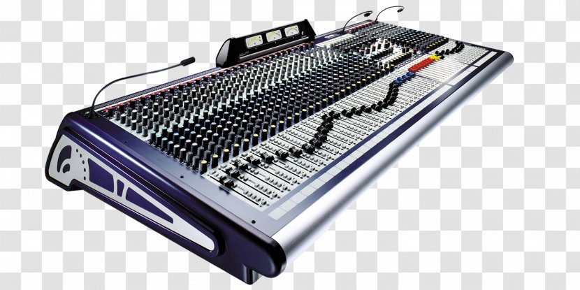 Audio Mixers Soundcraft Mixing Television Channel Microphone - Signature 16 Transparent PNG