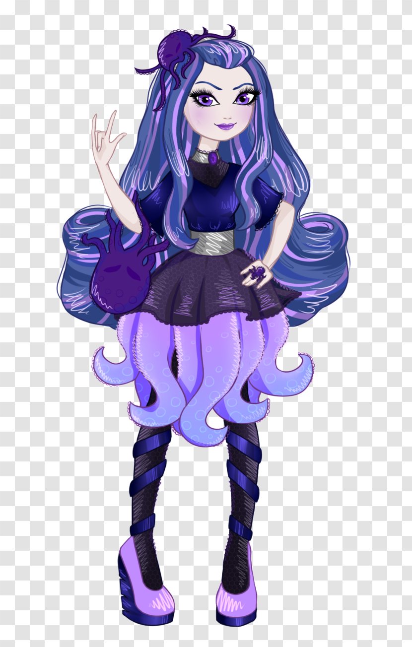 Sea Witch The Little Mermaid Witchcraft Ever After High - Watercolor Transparent PNG