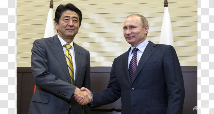 Prime Minister Of Japan Kuril Islands Dispute South Sochi - Vladimir Putin Transparent PNG