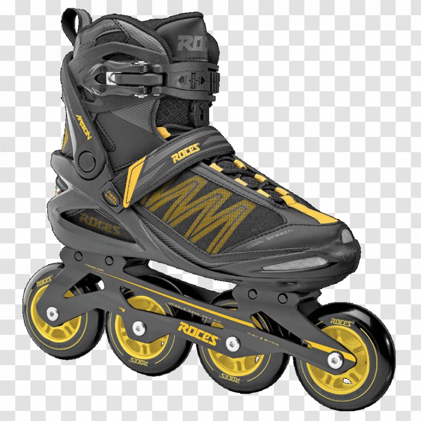 In-Line Skates Roces Roller Skating Sport - Footwear Transparent PNG