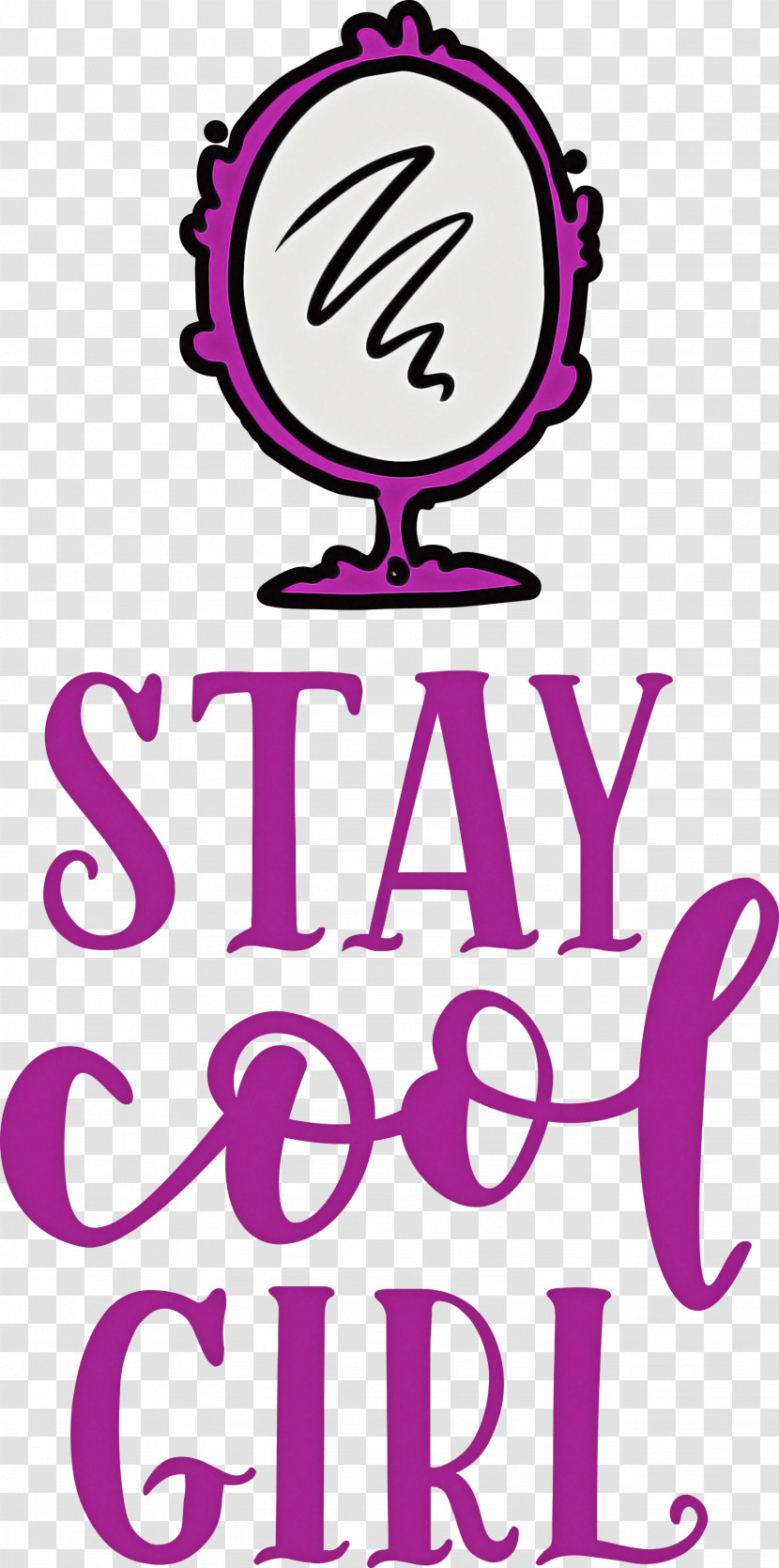 Stay Cool Girl Fashion Girl Transparent PNG