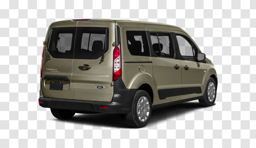 Compact Van 2016 Ford Transit Connect Minivan Car Transparent PNG