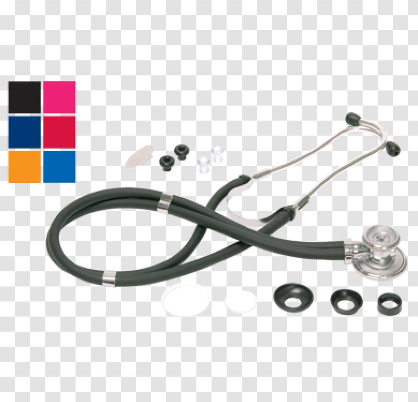 3M Littmann Cardiology IV Stethoscope Medicine Blood Pressure Monitors MDF Sprague Rappaport Dual Head With Adult - Pediatric Drawing Transparent PNG
