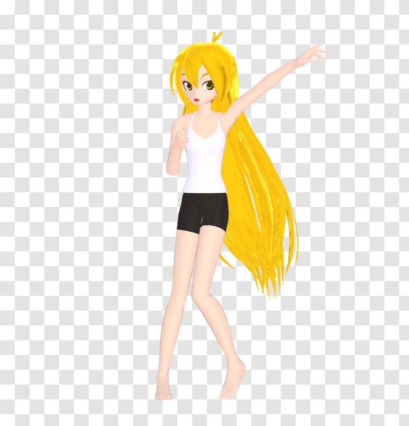 DeviantArt Figurine World Yellow - Community - T-shirt Mmd Dl Transparent PNG