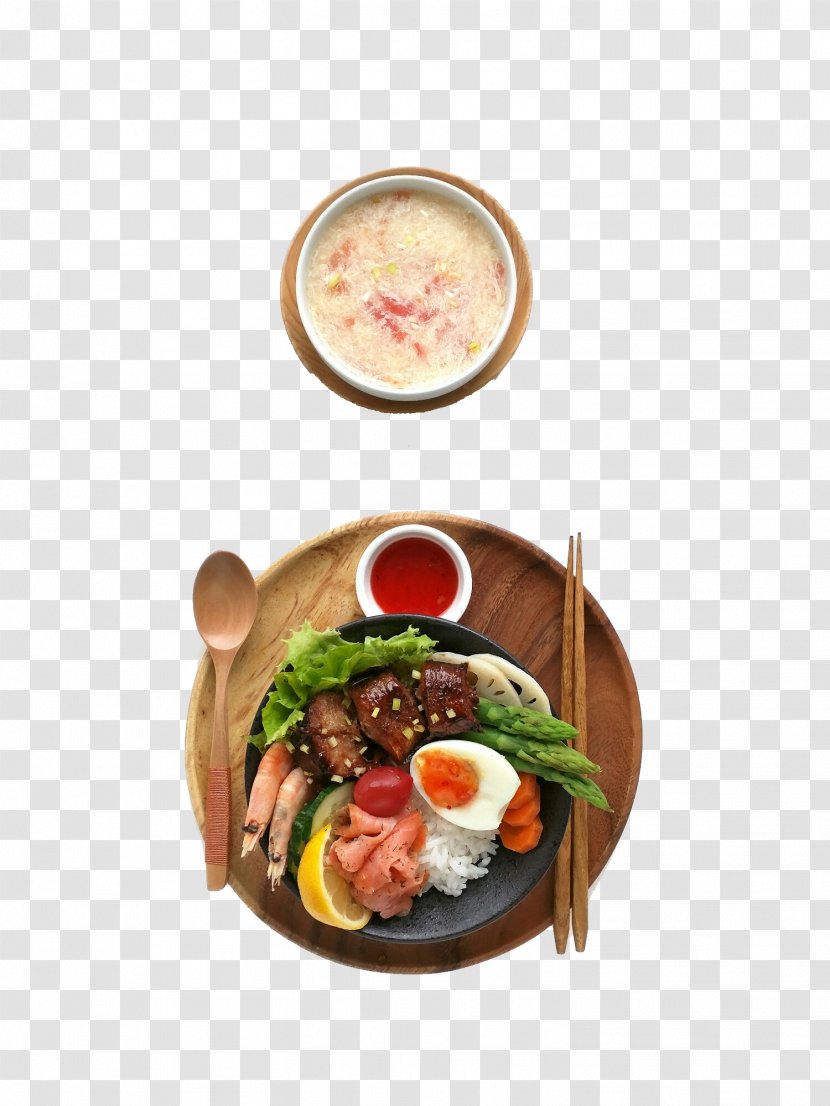 Breakfast Asian Cuisine Bento Lunch Nutrition - Recipe - Nutritious Transparent PNG