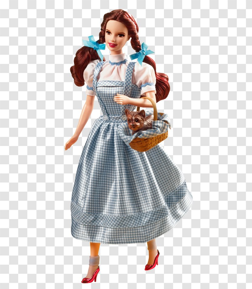 Dorothy Gale The Wizard Of Oz Barbie Doll #N6559 Toto Ken - Figurine Transparent PNG