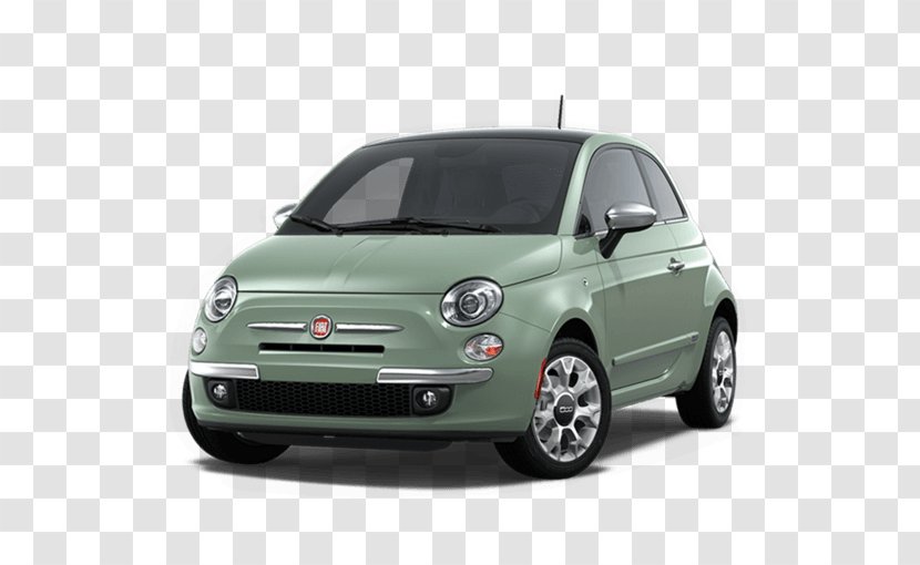 2017 FIAT 500 2018 Fiat Automobiles Car - Automotive Design Transparent PNG