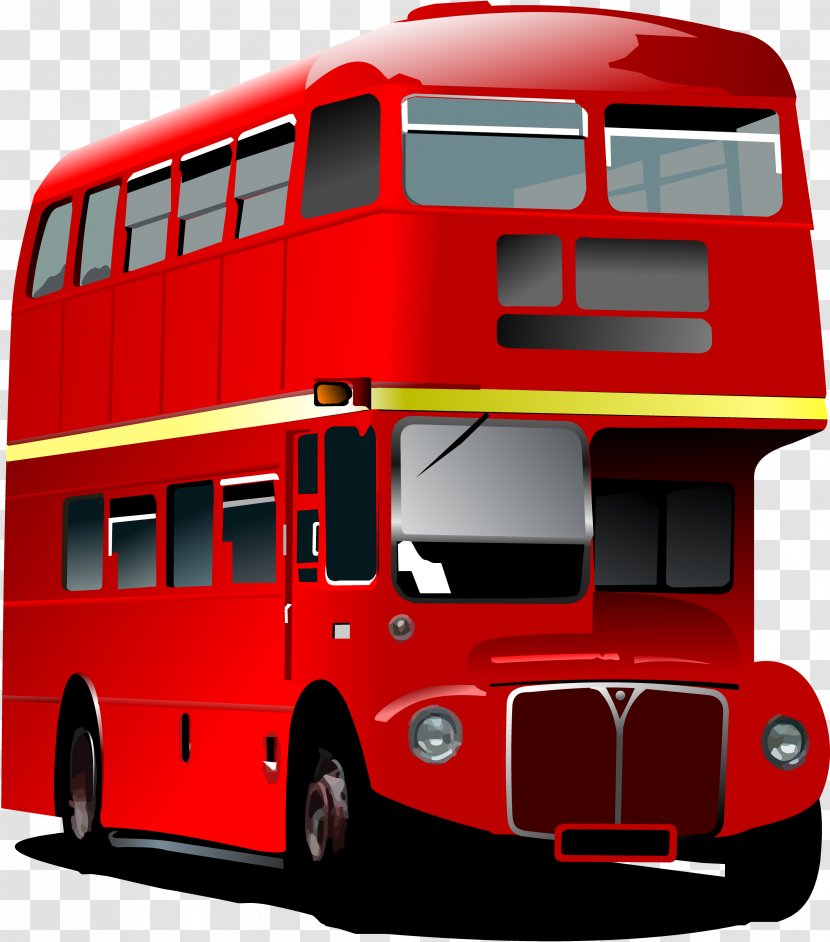Double-decker Bus London AEC Routemaster - Tour Service Transparent PNG