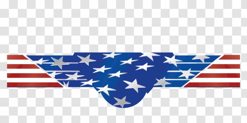 Flag Of The United States Banner Blue - Poster - Stars And Stripes Transparent PNG
