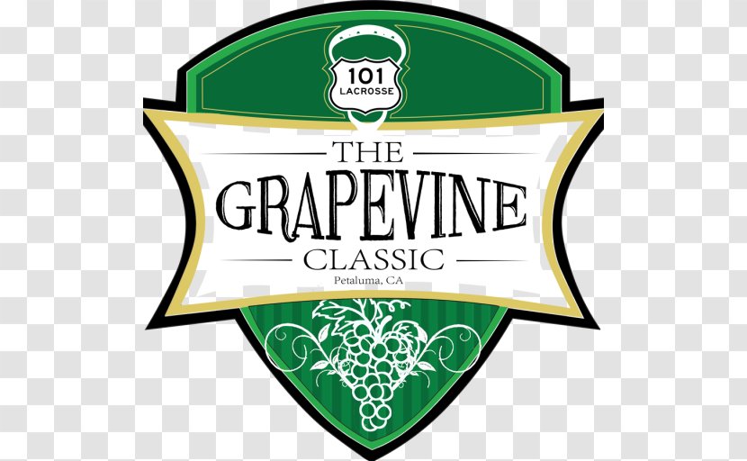 Logo Petaluma High School Grapevines Lacrosse - Green - Grapevine Transparent PNG