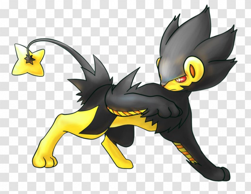 Luxray Luxio Pokémon HeartGold And SoulSilver Electric - Small To Medium Sized Cats - Pokemon Transparent PNG