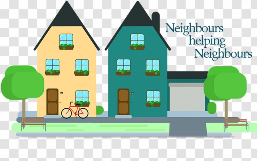 Clip Art Illustration Image House Neighbor - Property Transparent PNG