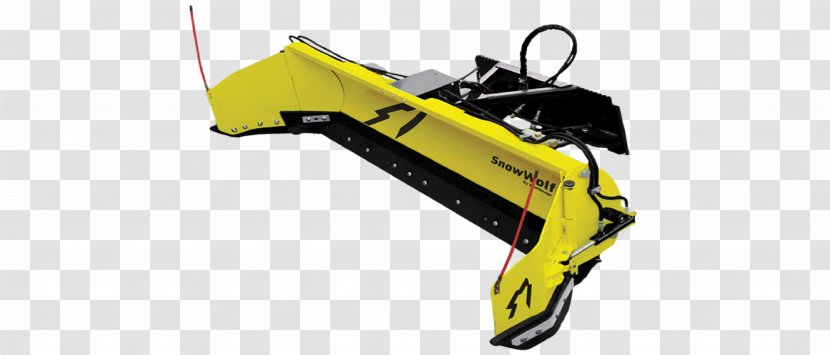 Snowplow Machine Plough Snow Pusher Skid-steer Loader - Snowwolf Transparent PNG