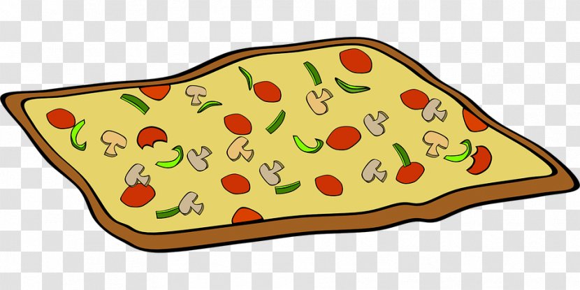 Rectangle Pizza Shape Clip Art - Drawing Transparent PNG