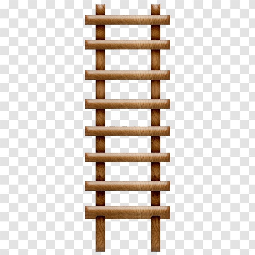 Ladder Wood Stairs - Shelf - Household Wooden Transparent PNG