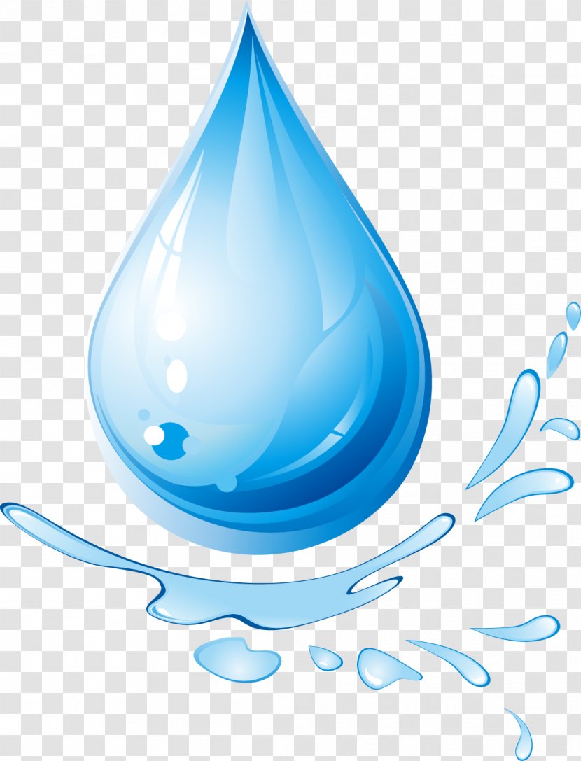 Water Drop - Dwg - Fine Droplets Transparent PNG